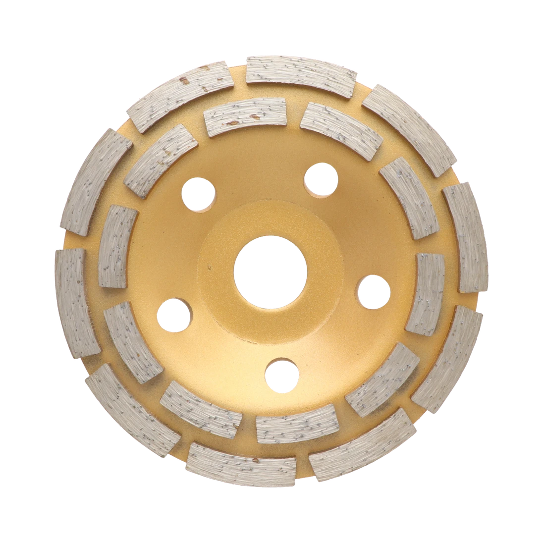 Diamantový brusný kotouč 125x22mm, bez závitu, dvouřadý