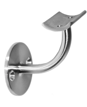 Držák madla ø42.4mm na stěnu, broušená nerez AISI304 - slide 0