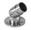 Spojka na stěnu s kloubem na ø42.4mm, broušená AISI304