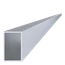 Jekl 80x50x3mm, L-6000mm, hliník bez povrchové úpravy