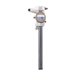 Posuvné měřítko s číselníkovým odchylkoměrem KINEX 150 mm, 0,02 mm, nárazuvzdorný, ČSN 25 1235, DIN 862