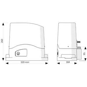 UKONČENA VÝROBA! TURBOKIT50 pro posuvná vrata do 400kg - slide 5