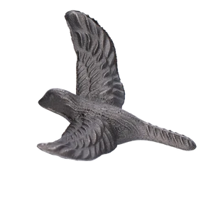 ptáček letící, dekorace  110x87x40 mm, odlitek - slide 0