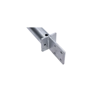 Zemný vrut, pätka T, 76 x 76 mm, žiarový pozink - slide 1