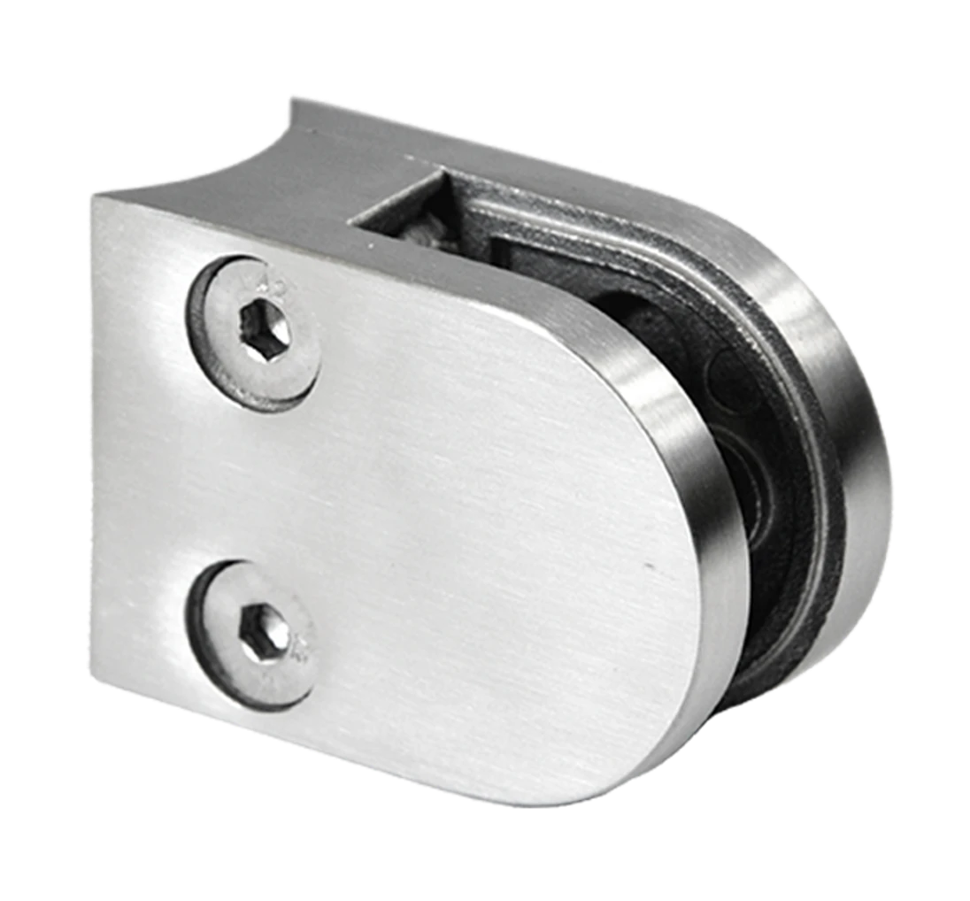 Svorka na trubku ø33.7mm, sklo 6-10.76mm, brúsená AISI304