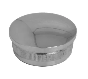 Ukončenie na trubku ø42.4mm, leštená nerez AISI304 - slide 0