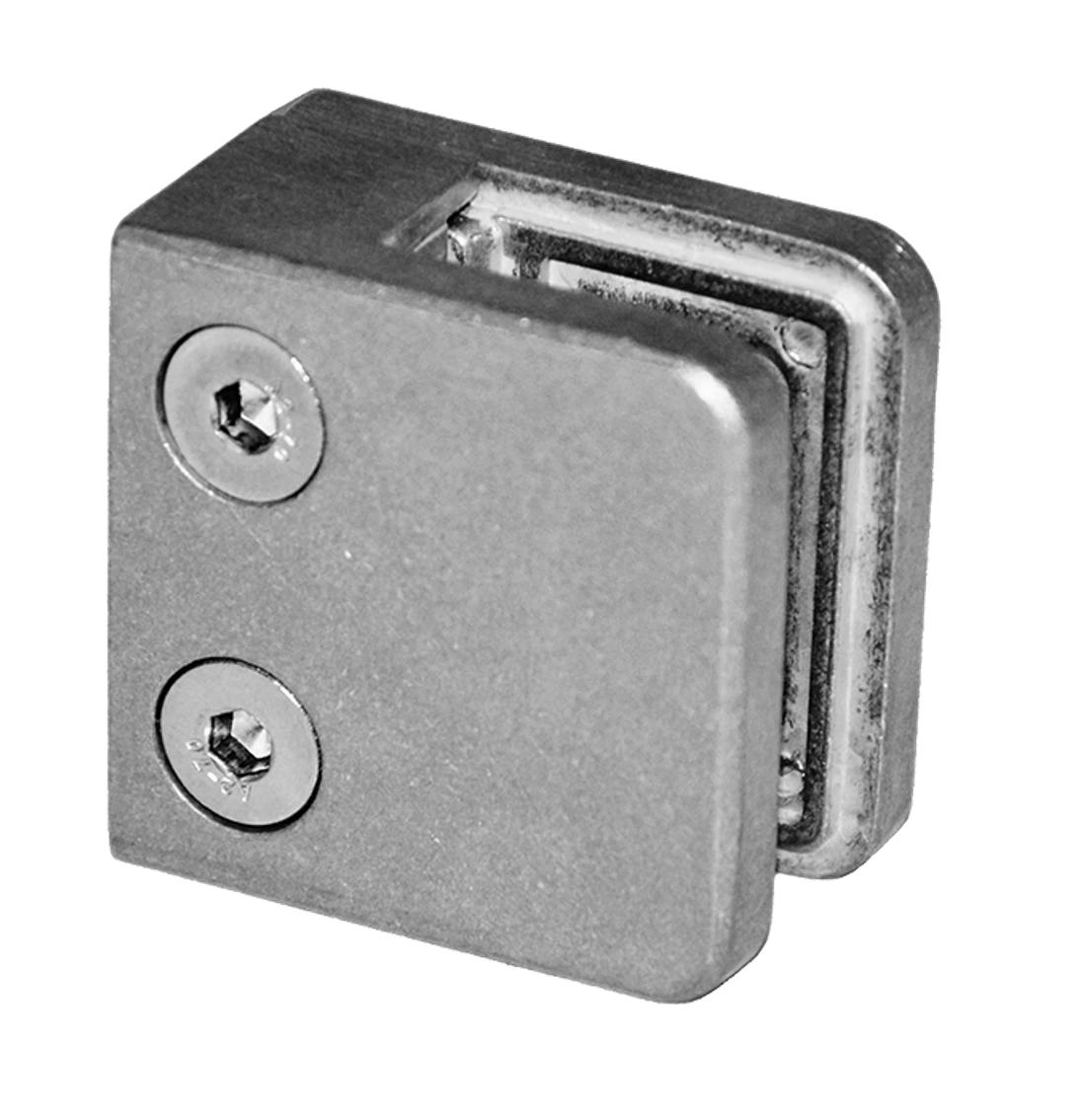 ZAMAK svorka plochá, sklo 6-10.76mm, bez úpravy