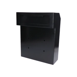 schránka poštová (380x305x150mm), hrúbka 1.5mm), max. formát listu: A4, farba: Prášková čierna - slide 2