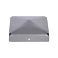 strieška lisovaná plechová 60x60x1mm čierny plech bez povrchovej úpravy - slide 1