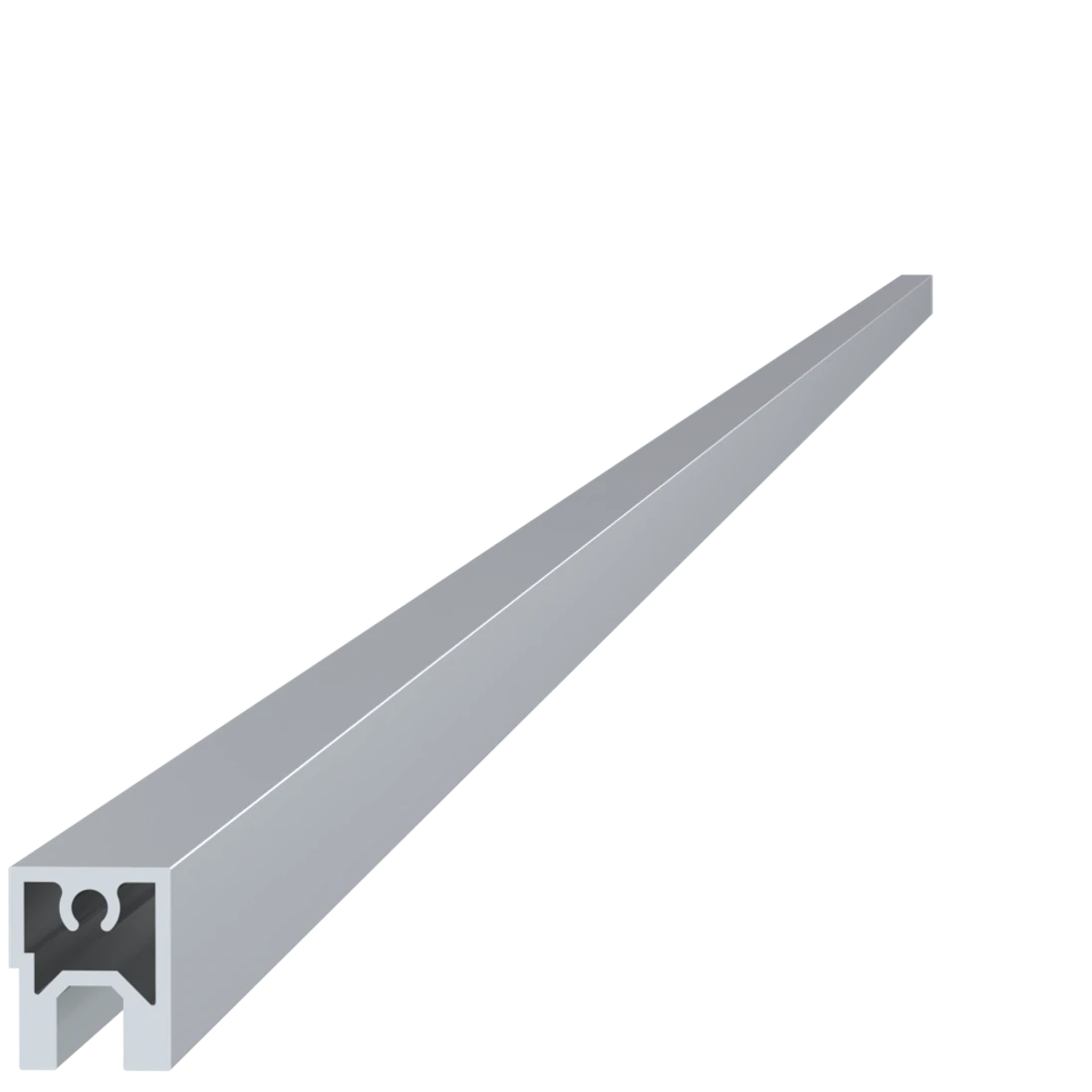 Profil 20x16mm, L-6000mm, hliník bez povrchovej úpravy