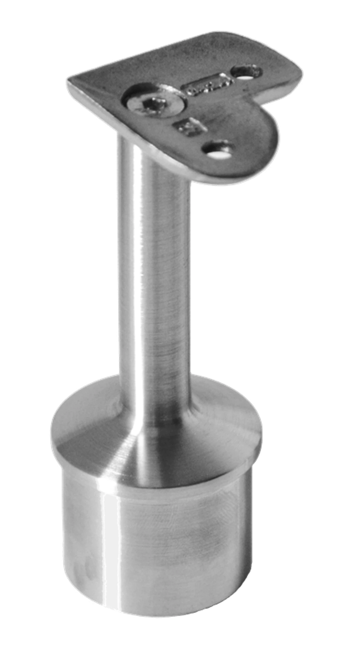 Držák madla pevný na trubku ø42.4mm, broušená AISI304