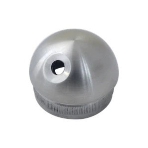 Spodek držáku na trubku ø42.4mm, závit M8, broušená AISI304 - slide 0