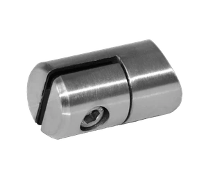Svorka plechovej výplne 1,5-2,5mm na trubku ø42.4mm, AISI304 - slide 0