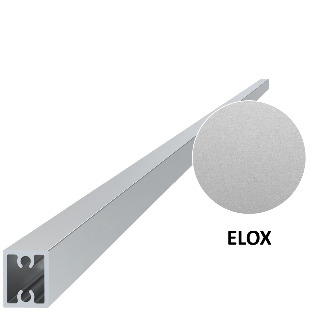 Profil 20x16mm, L-6000mm, hliník s eloxovanou vrstvou 15um