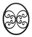 Ornament 375x300mm,hladký profil 12x12mm /12x6mm