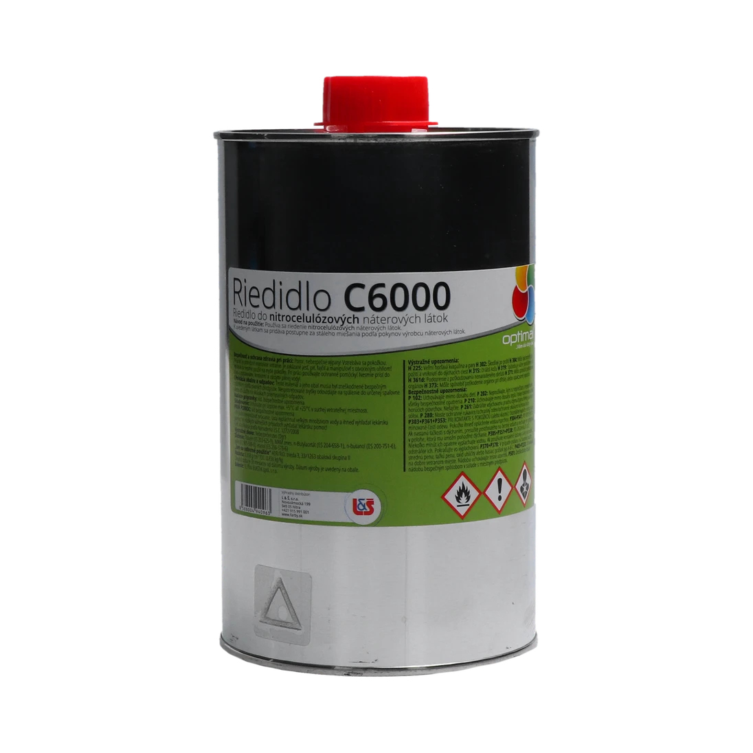Ředidlo C6000 - objem 1L, ředidlo do nátěrových látek
