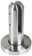 Vrchní kotvení pro sklo max. 12.76mm, broušená AISI316
