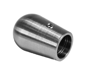 Ukončenie ø20mm na trubku ø12mm, brúsená nerez AISI304 - slide 0