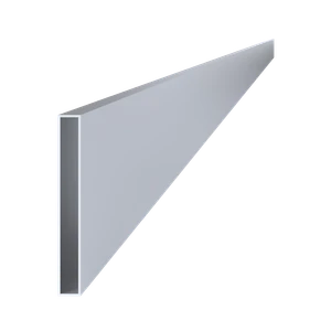 Jokel 200x20x2mm, L-6000mm, hliník bez povrchovej úpravy - slide 0