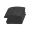 Těsnění pro sklo 12mm, k AL profilu (121/45mm)