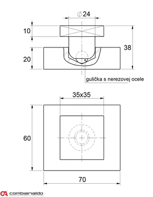 Čap a pätka,  závesy spodné - slide 1