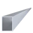Jekl 80x60x3mm, L-6000mm, hliník bez povrchové úpravy