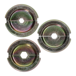 Kruhové lisovací čelisti pro kruhové, tenkostěnné nerezové profily, velikost: 10,16 a 25mm2. pro E-LK, EB2-LD a EB1-LSL sérií