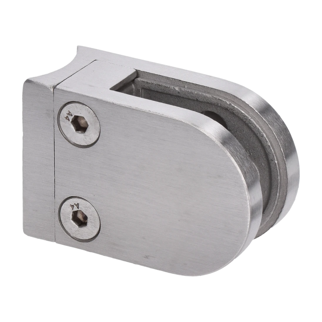 DOPRODEJ! Svorka skla na trubku ø42.4mm, broušený AISI316