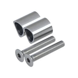 Přechod mezi sloupem ø 42,4mm a kotevní deskou, L:25mm