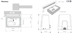 LiftMaster sada pre posuvnú bránu do 400kg - slide 2