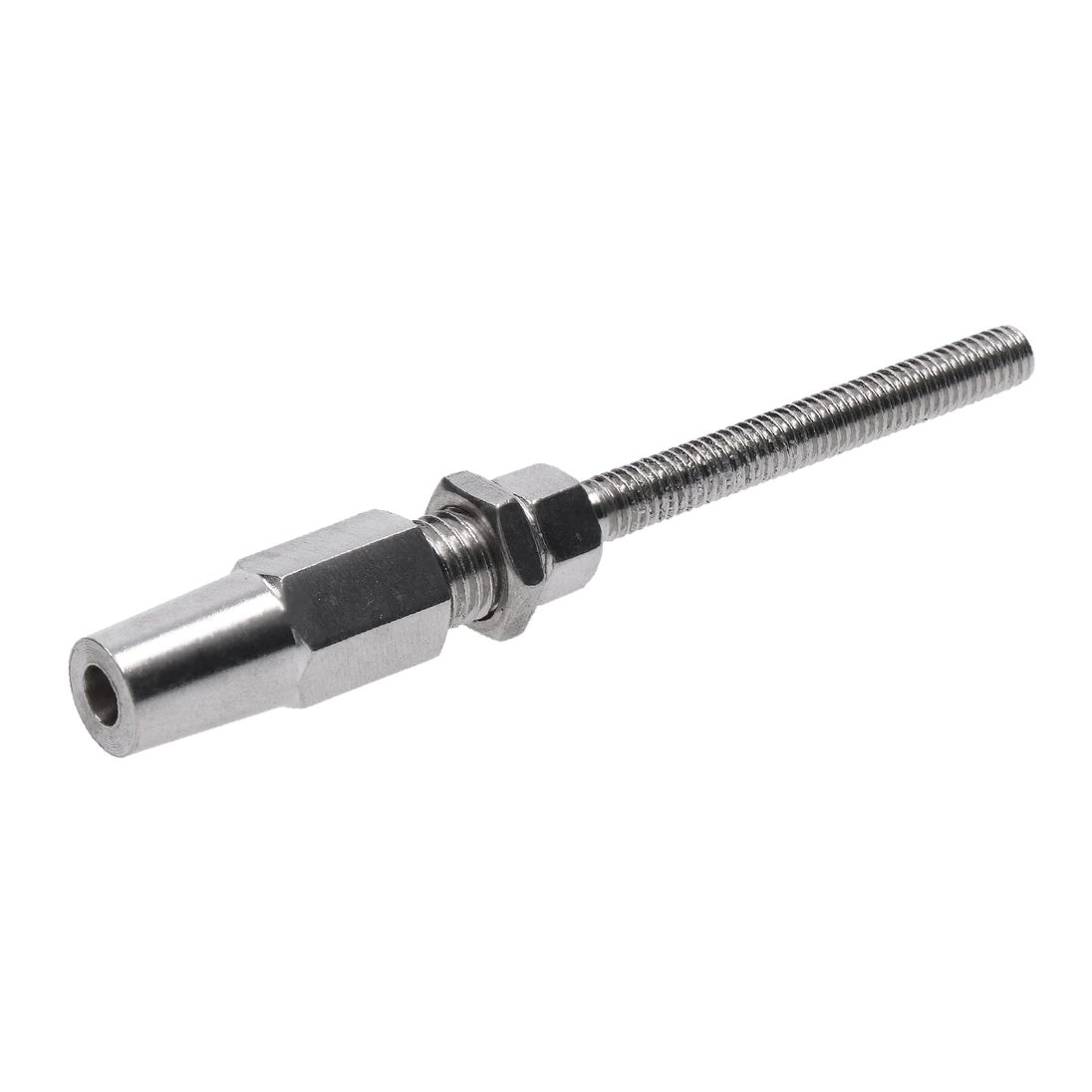 Úchyt pro lanko ø3mm, závit M6, broušená AISI304