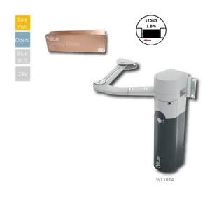 Samostatný pohon pro křídlovou bránu WL 1024 (24V, 50W, 100Nm) - slide 1