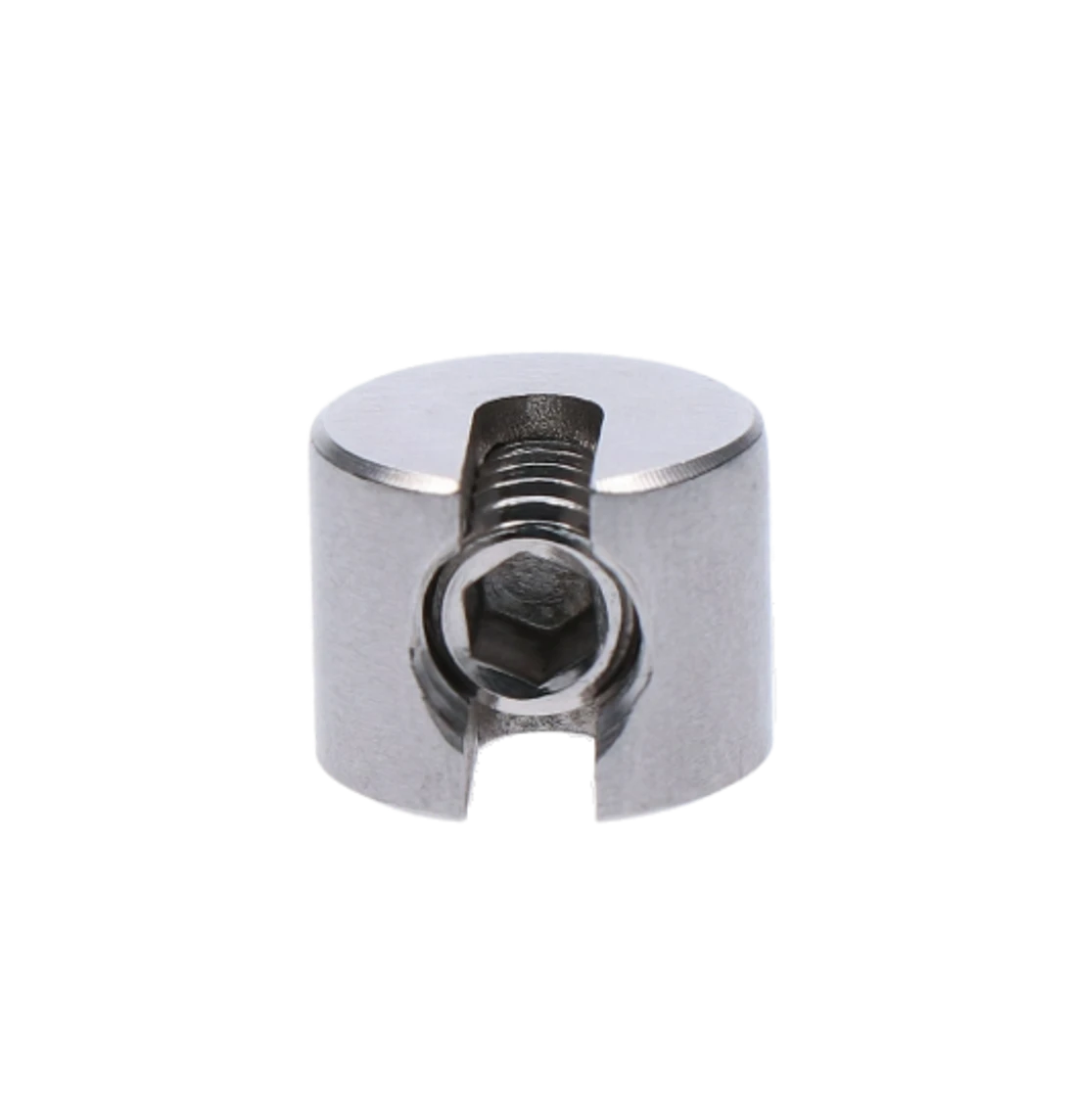 Úchyt pro lanko ø3-4mm, broušená nerez AISI304