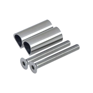 Přechod mezi sloupem ø 48,3mm a kotevní deskou, L:45mm - slide 0
