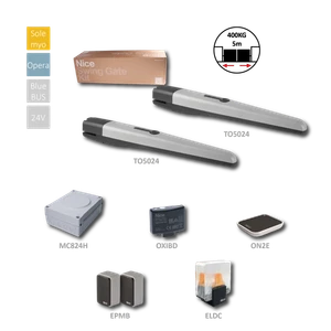 TO5024 sada pre dvojkrídlovú bránu do 5m/krídlo, 2x TO5024 (24V, 120W, 1800N), 1x MC824H, 1x ON2E, 1x OXIBD, 1 pár EPMB, 1x ELDC - slide 0