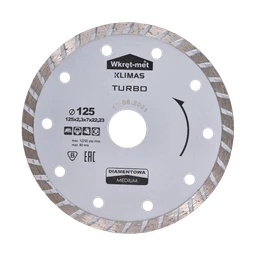 Turbo diamantový kotouč 125 × 2,3 × 22 mm