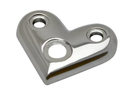Nadpájacia platňa na trubku ø42.4mm, leštená AISI304