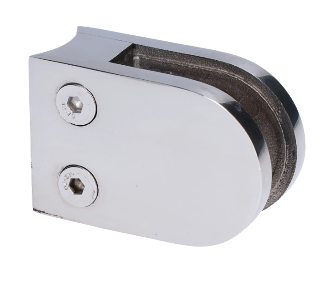Svorka na trubku ø42.4mm, sklo 6-10.76mm, leštená AISI304