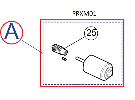 PRXM01 kit motora pre XMETRO 2024
