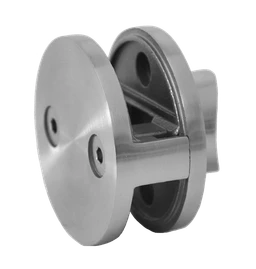 DOPREDAJ Svorka skla stredová na trubku ø42.4mm, sklo 8-12mm, AISI304