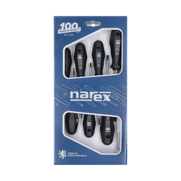 Sada profi skrutkovačov 7 dielna, výrobca NAREX, TX6 x 50, TX8 x 60, TX10 x 80, TX15 x 80, TX20 x 100, TX25 x 100, TX30 x 115