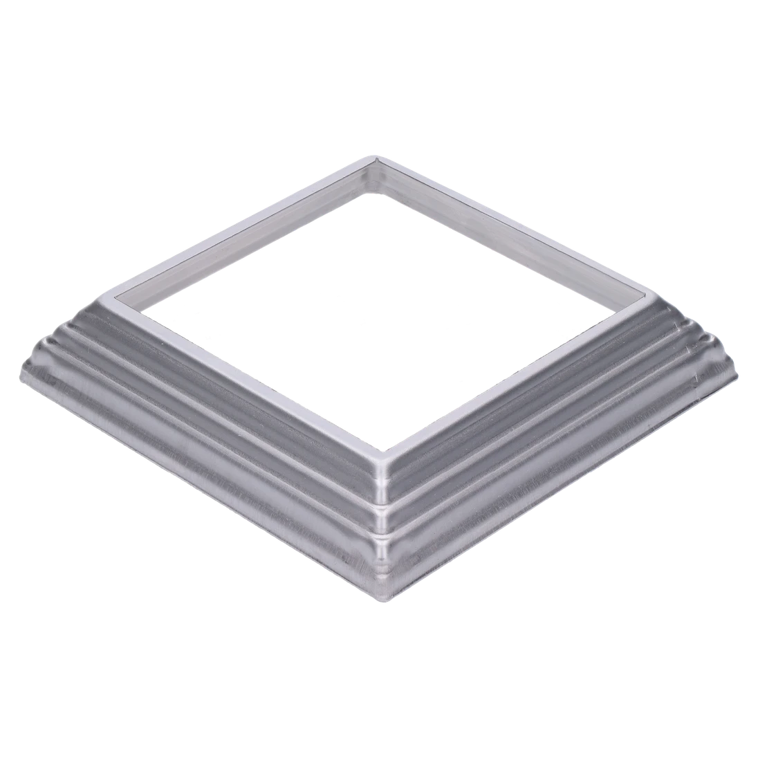 Krytka plechová, 142 x 142 x 29 mm, díra: 102 x 102 mm