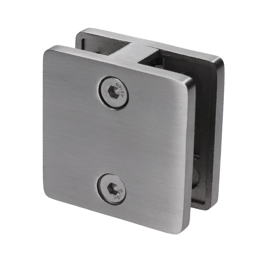 Svorka priama na trubku, sklo 8-12.76mm, brúsená AISI304