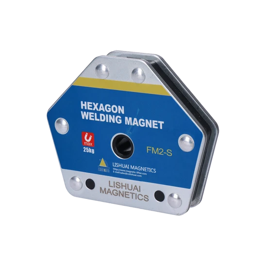 svařovací magnet / svařovací úhel, zatížení 25kg, měřící úhly: 30°, 45°, 60°, 75°, 90°, 105°