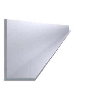 L profil 80x40x3mm, L-6000mm, hliník bez povrchovej úpravy - slide 0