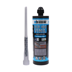 chemické kotvenie 400ml vinylové(epoxyakrylát) bez styrénu so zmiešavacím hrotom (NÁHRADA BO-VIN400V2) - slide 0