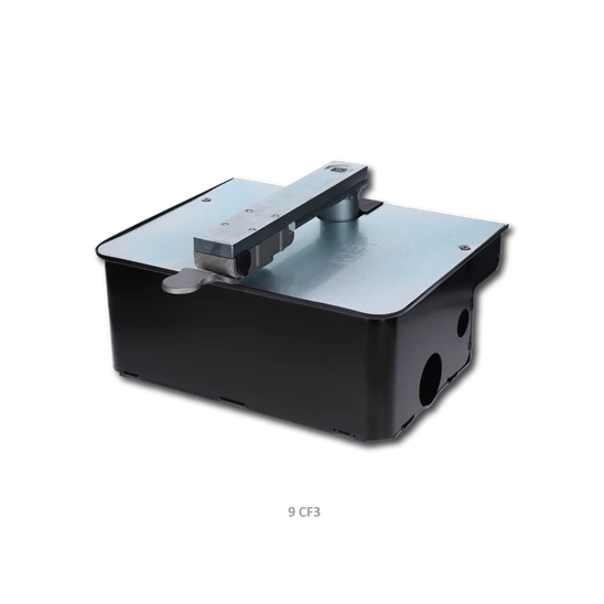 900CF3 základová krabica oceľová s kataforéznou úpravou pre podzemné pohony Under