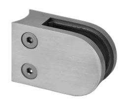 Svorka na trubku ø42.4mm, sklo 6-10.76mm, brúsená AISI304