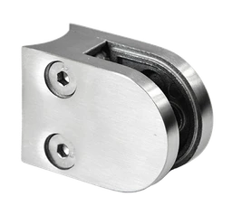 Svorka na trubku ø33.7mm, sklo 6-10.76mm, brúsená AISI304