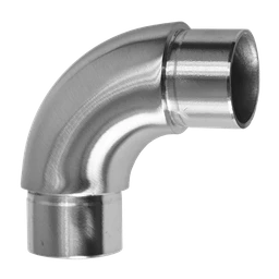 Spojka oblouková 90° na trubku ø33.7mm, brus AISI304